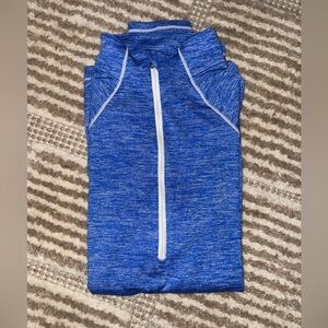 Under Armour Blue Long Sleeve quarter zip